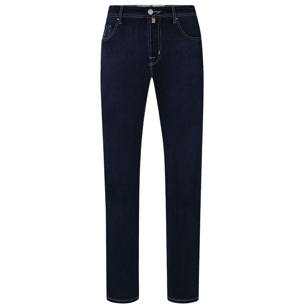 Jacob Cohen Men's Blue Cotton Jeans & Pant