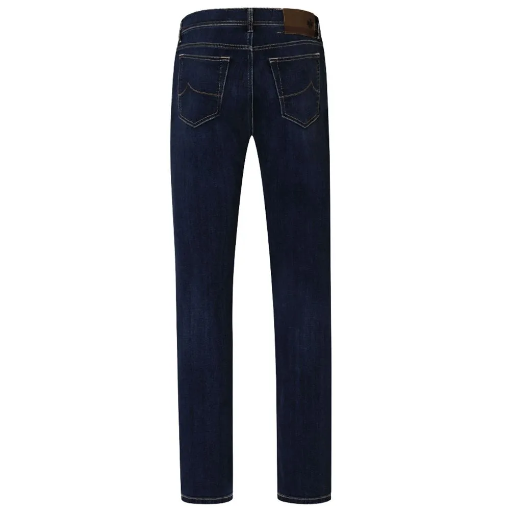 Jacob Cohen Men's Blue Cotton Jeans & Pant