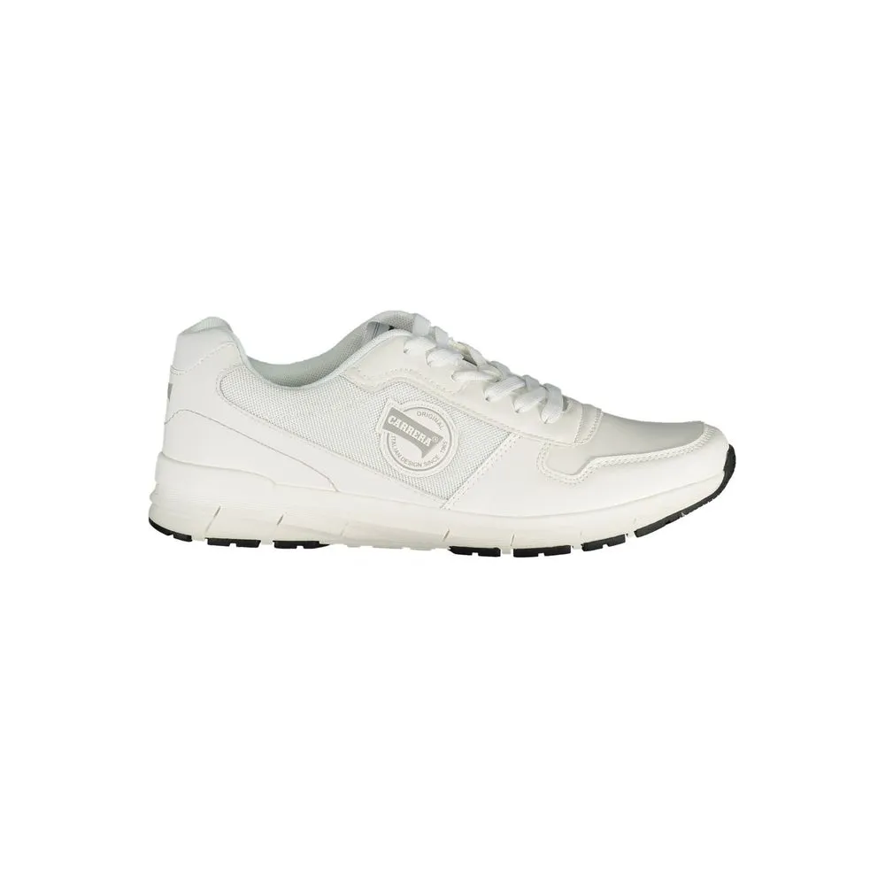 Carrera Men's White Polyester Sneaker