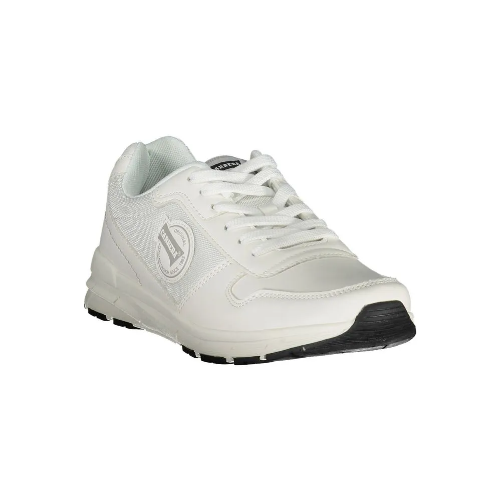 Carrera Men's White Polyester Sneaker