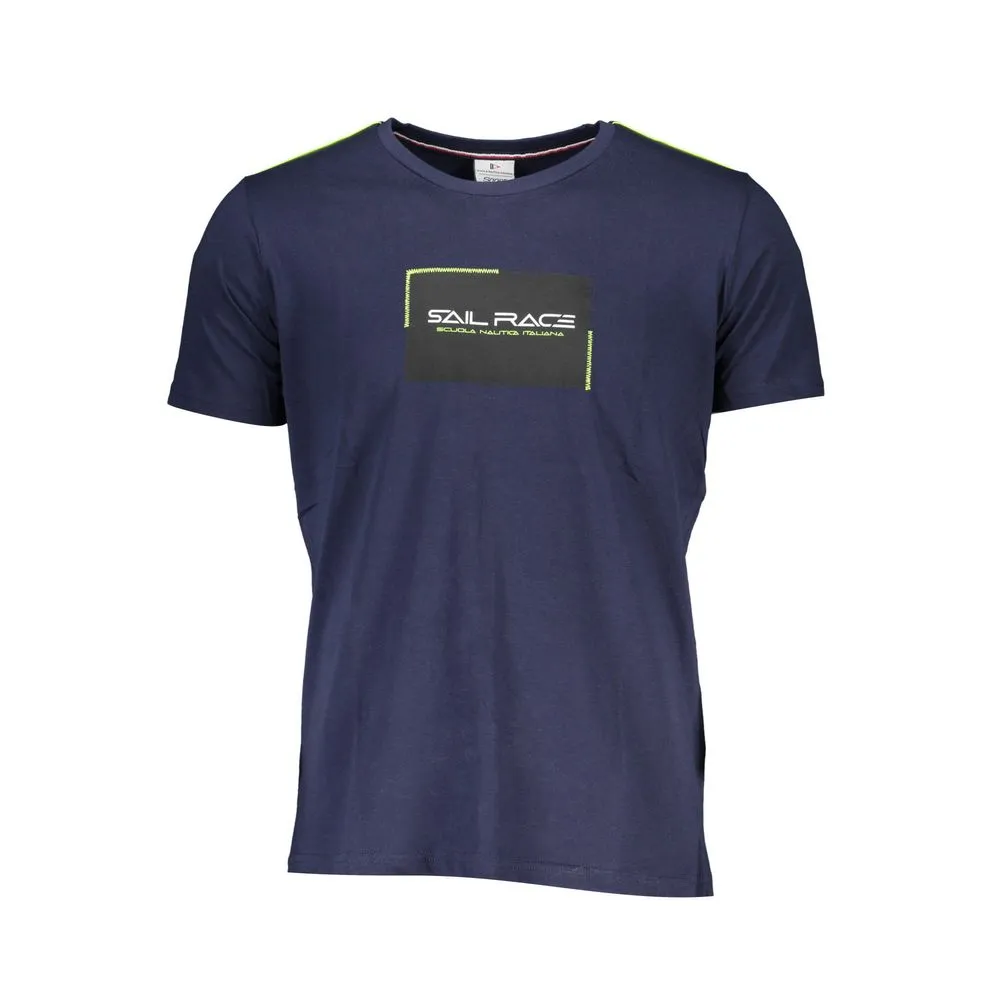 Scuola Nautica Men's Blue Cotton T-Shirt
