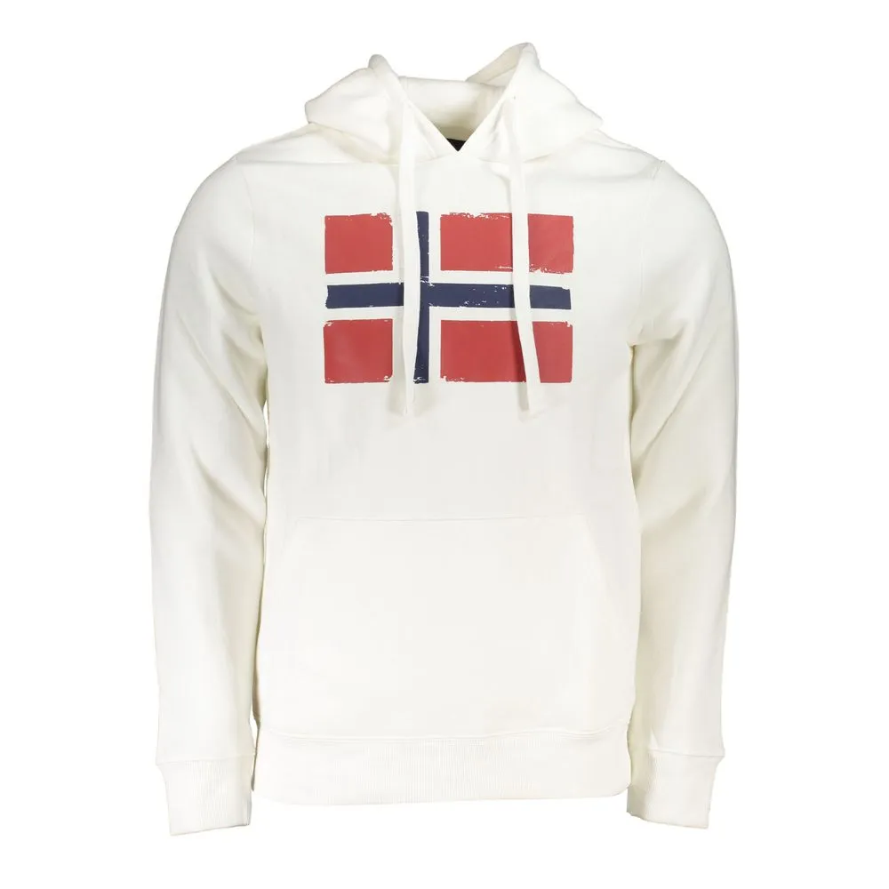 Norway 1963 Men's White Cotton Sweater