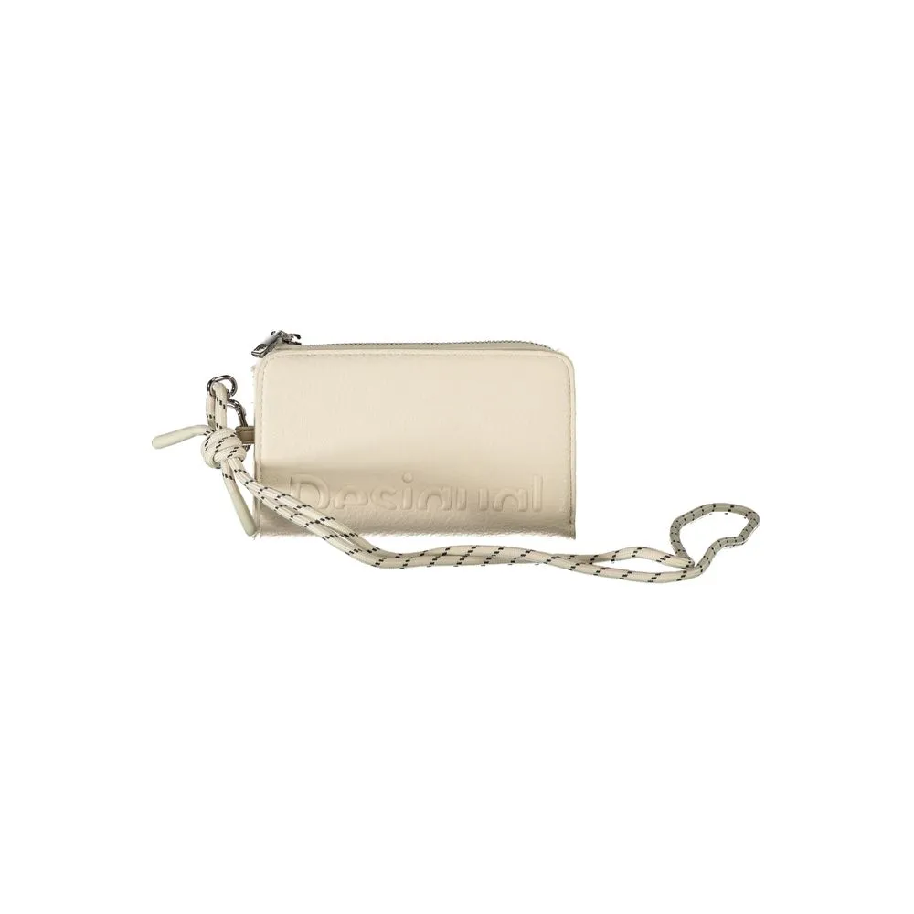 Desigual Women's Beige Polyethylene Wallet