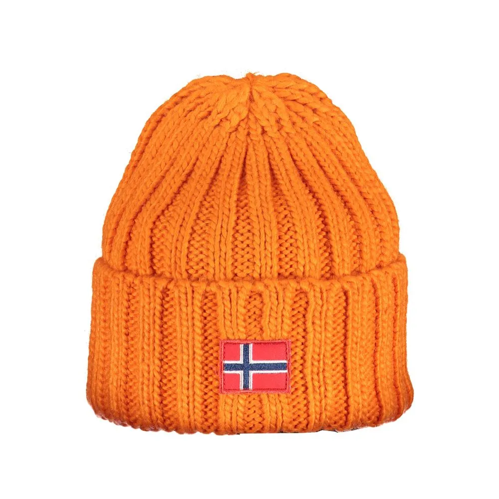 Norway 1963 Men's Orange Acrylic Hats & Cap