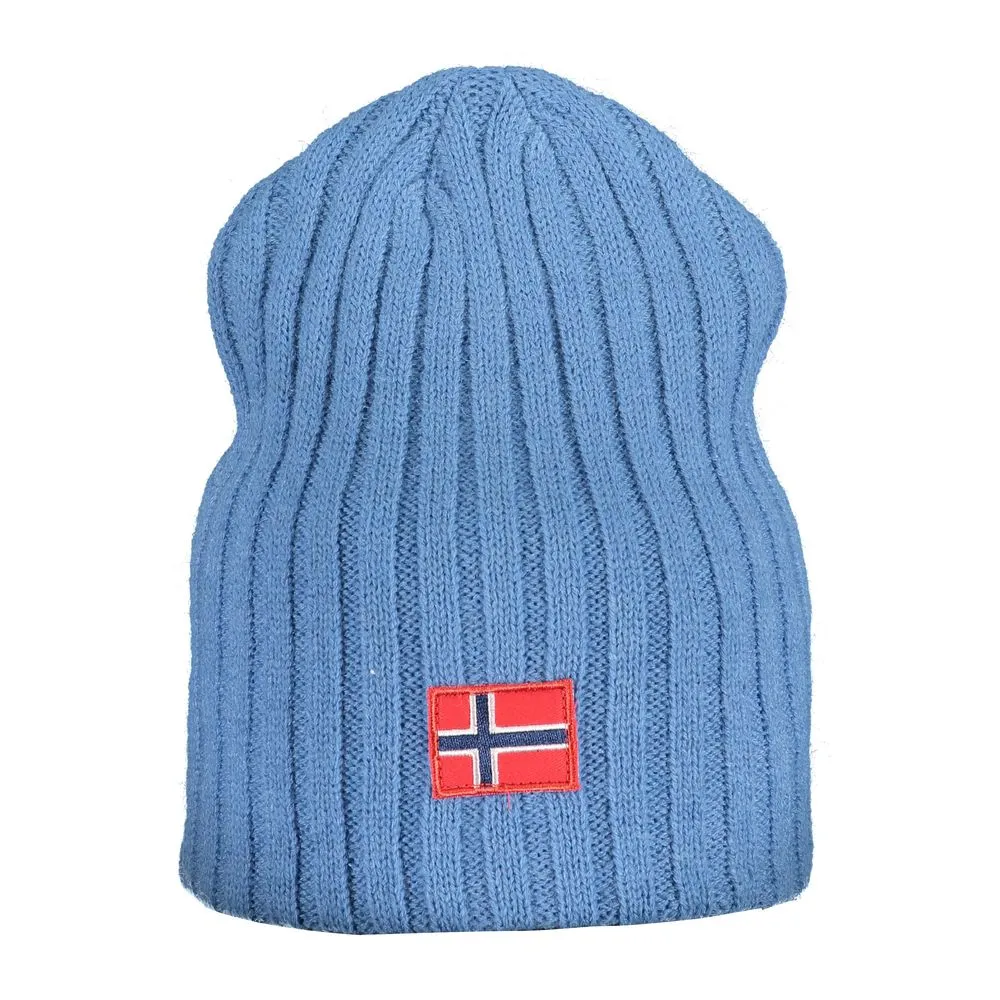 Norway 1963 Men's Light Blue Polyester Hats & Cap