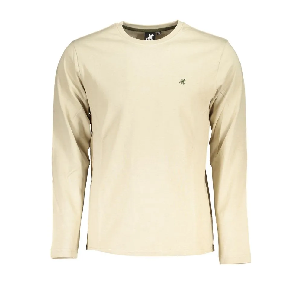 U.S. Grand Polo Men's Beige Cotton T-Shirt