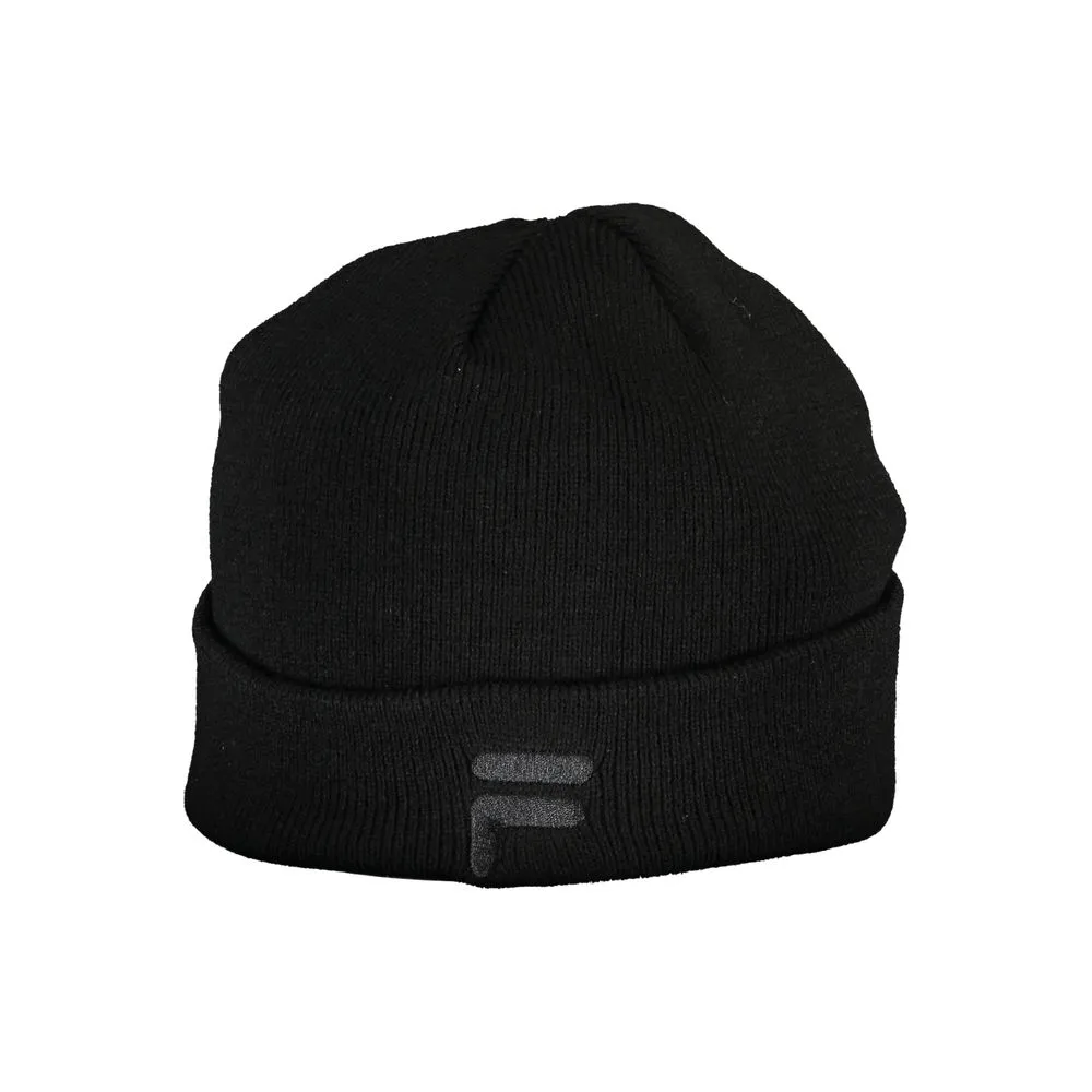 Fila Men's Black Polyester Hats & Cap