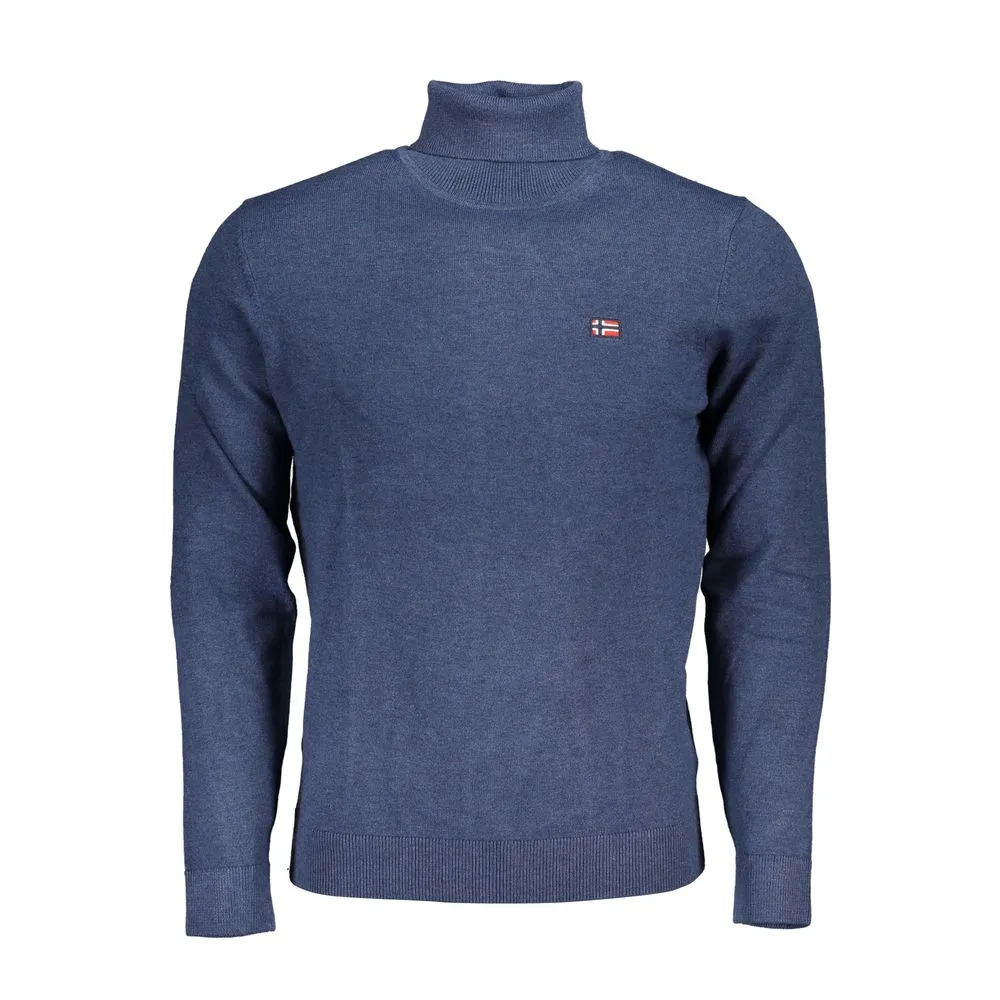 Norway 1963 Men's Blue Fabric Sweater