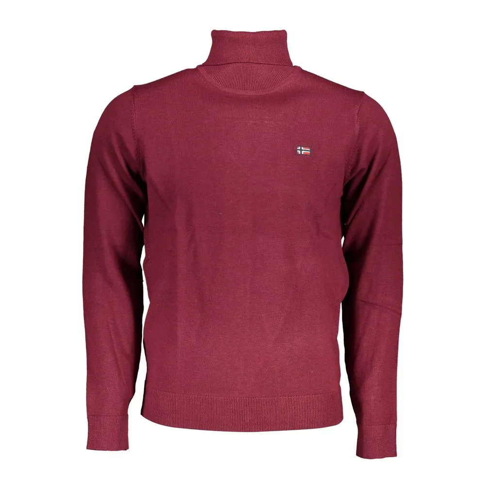 Norway 1963 Men's Purple Fabric Sweater