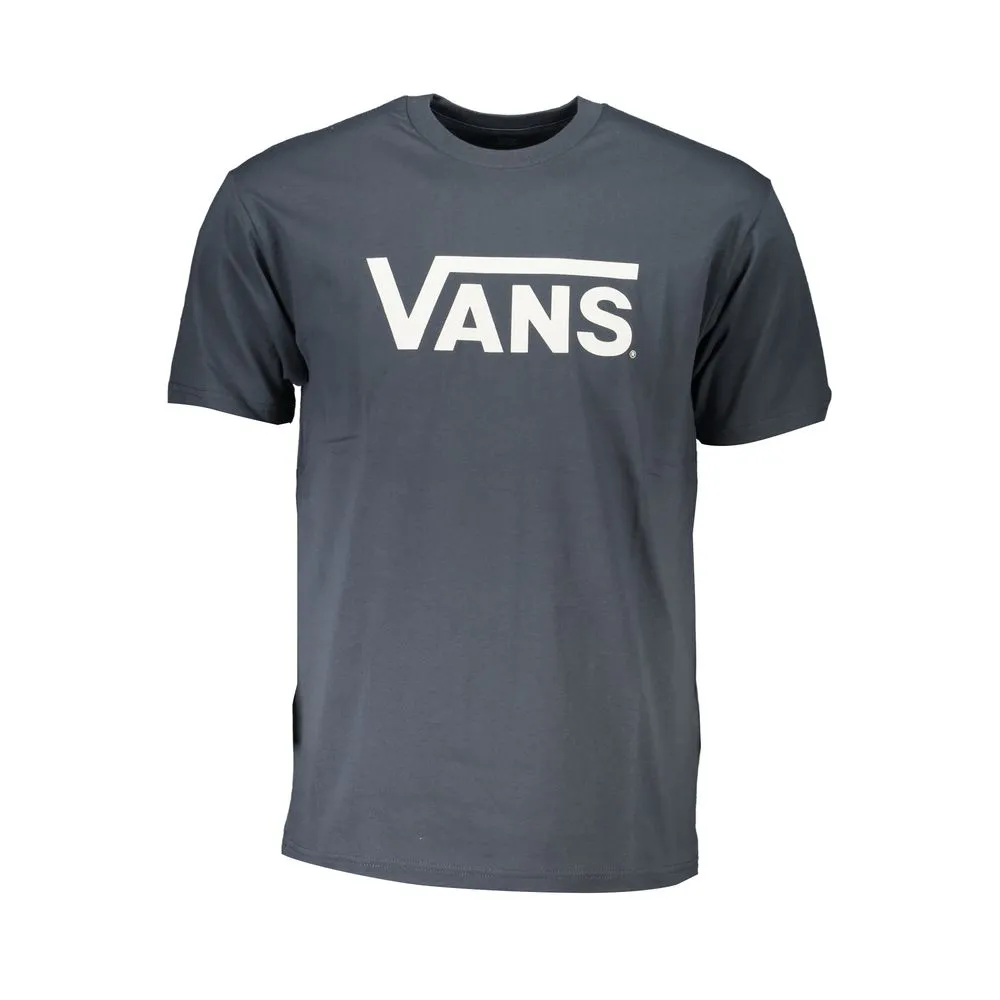 Vans Men's Blue Cotton T-Shirt