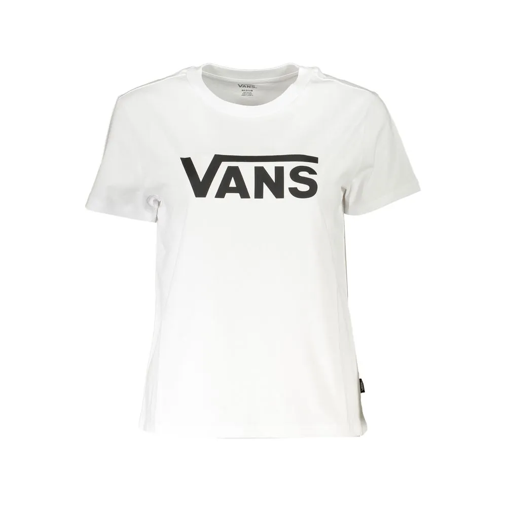 Vans Women's White Cotton Tops & T-Shirt