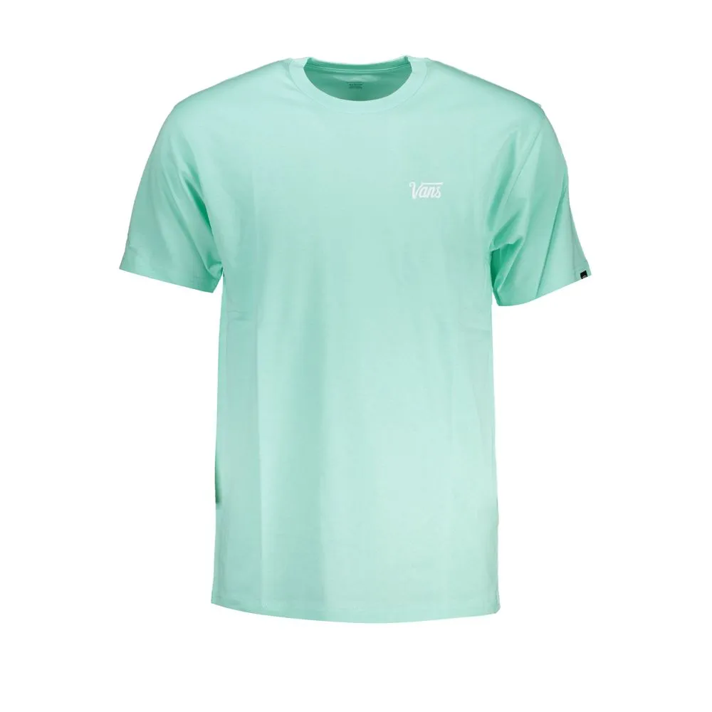 Vans Men's Green Cotton T-Shirt