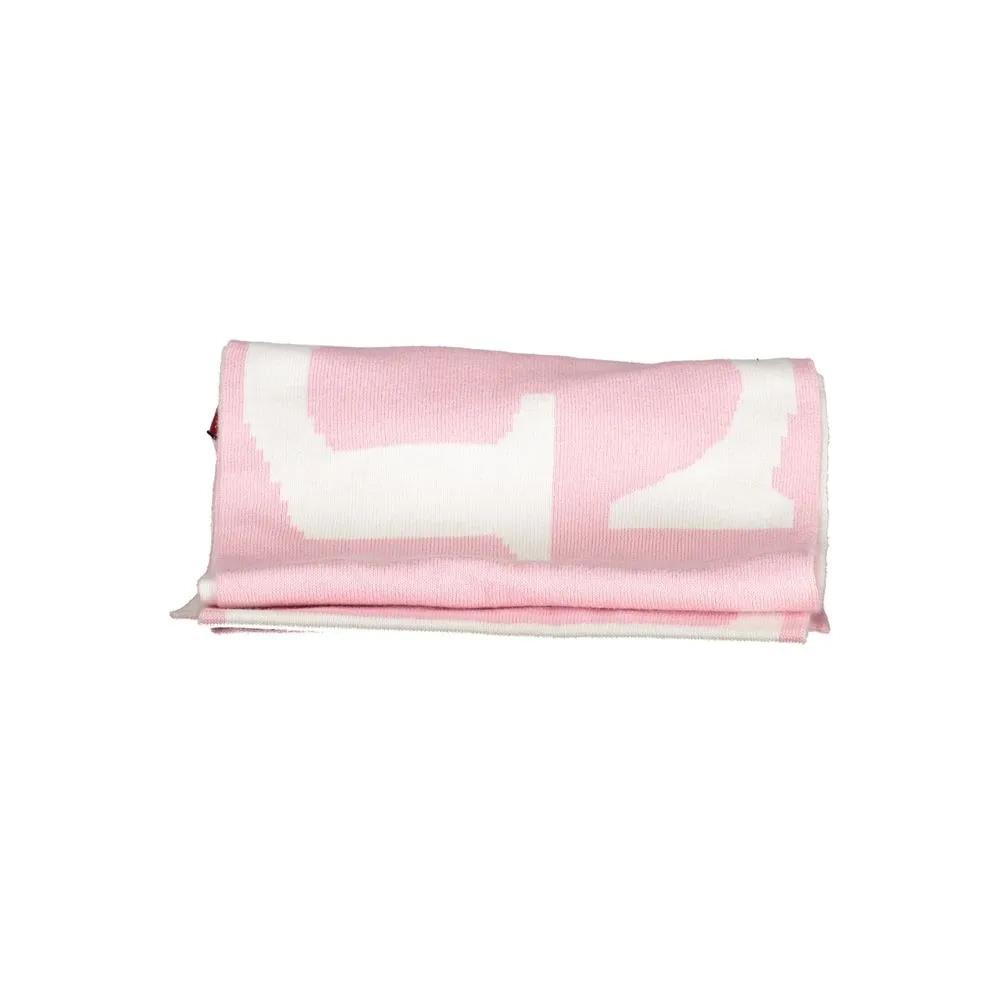 Guess Jeans Women's Pink Cotton Scarf