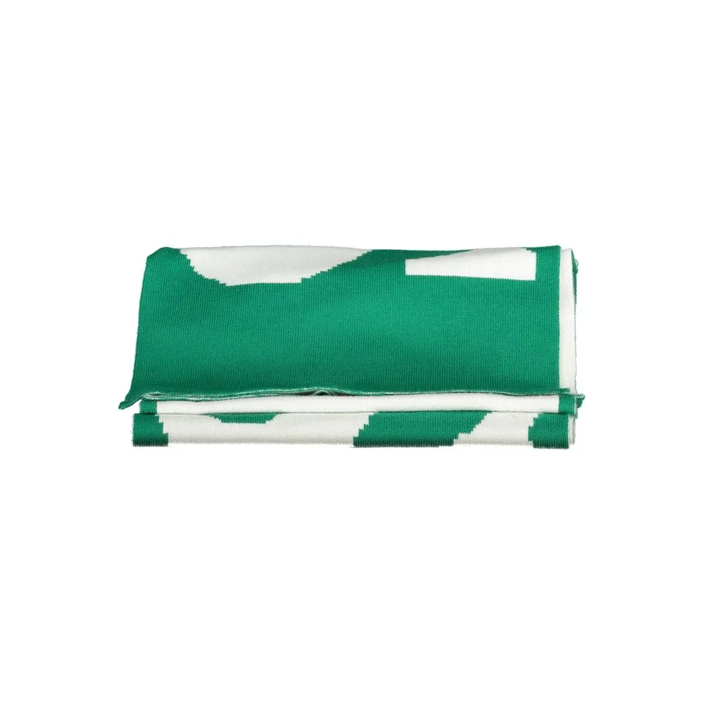 Guess Jeans Women's Green Cotton Scarf