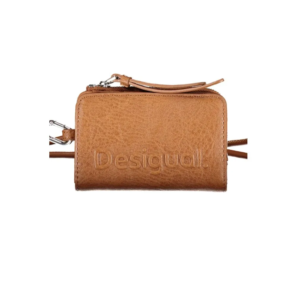 Desigual Women's Brown Polyethylene Wallet