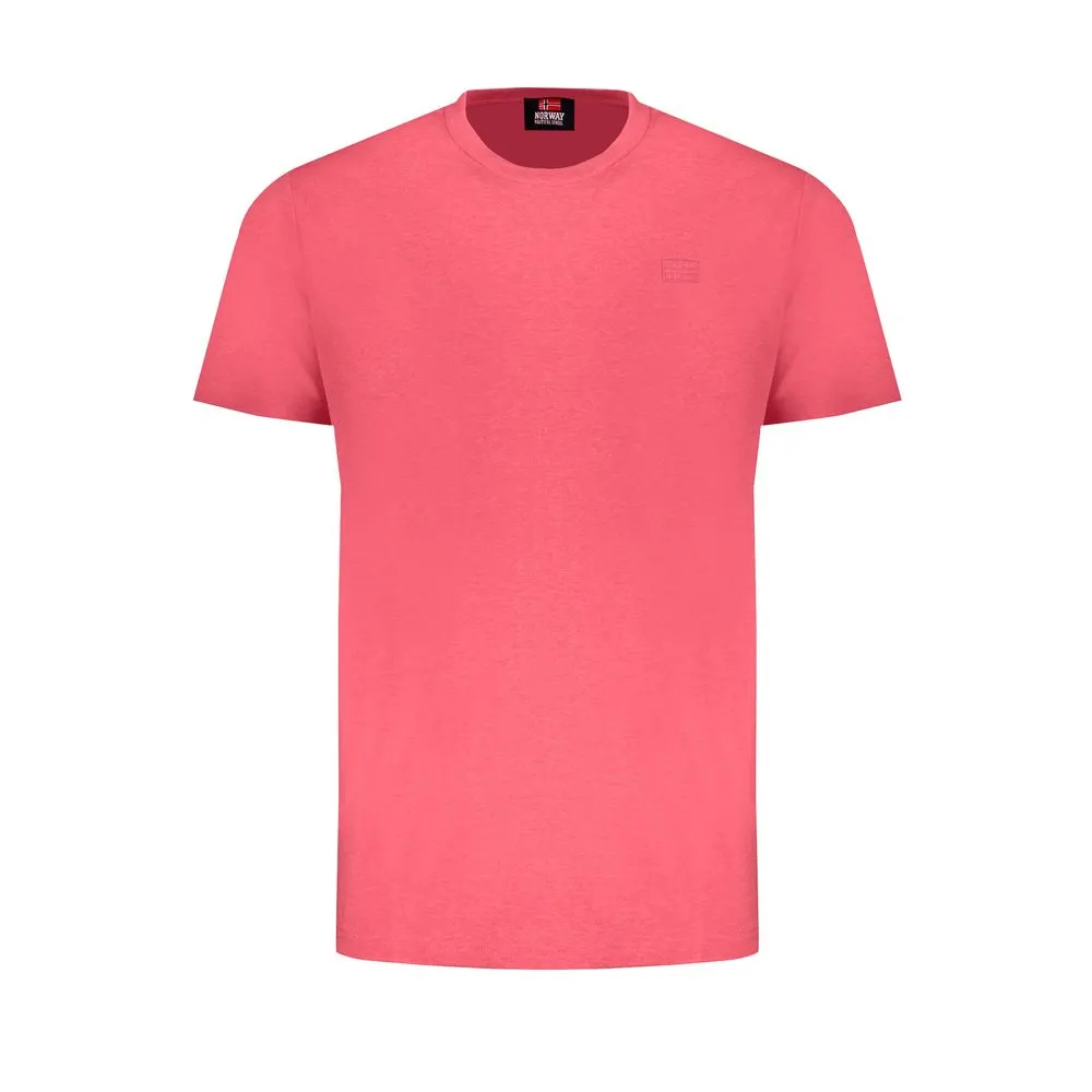 Norway 1963 Men's Pink Cotton T-Shirt