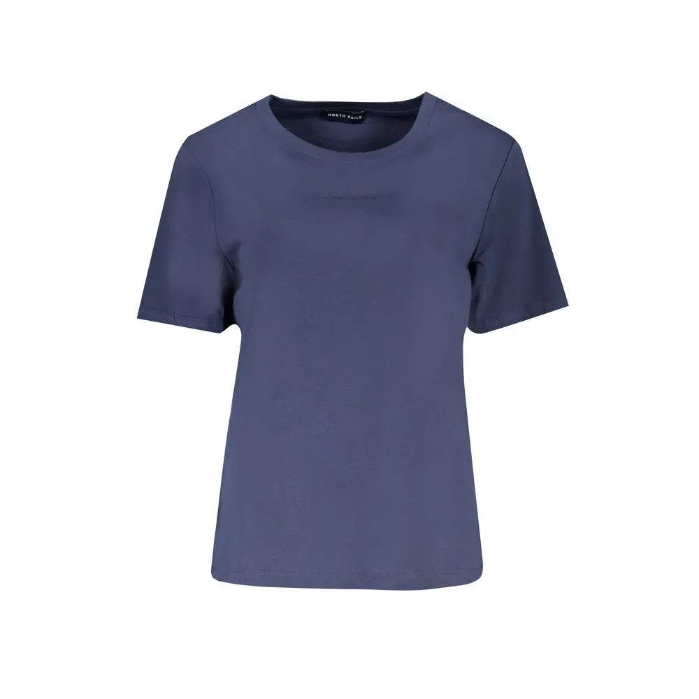 North Sails Women's Blue Cotton Tops & T-Shirt