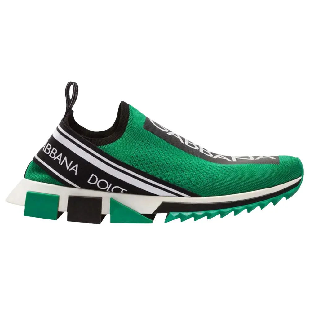 Dolce & Gabbana Men's Green Polyester Sneaker