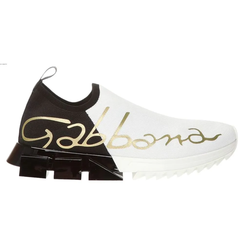 Dolce & Gabbana Men's Black Polyester Sneaker