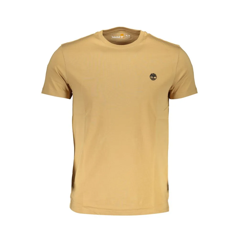 Timberland Men's Beige Cotton T-Shirt
