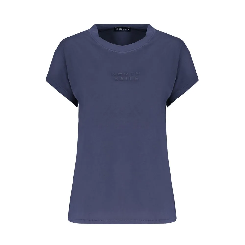 North Sails Women's Blue Cotton Tops & T-Shirt