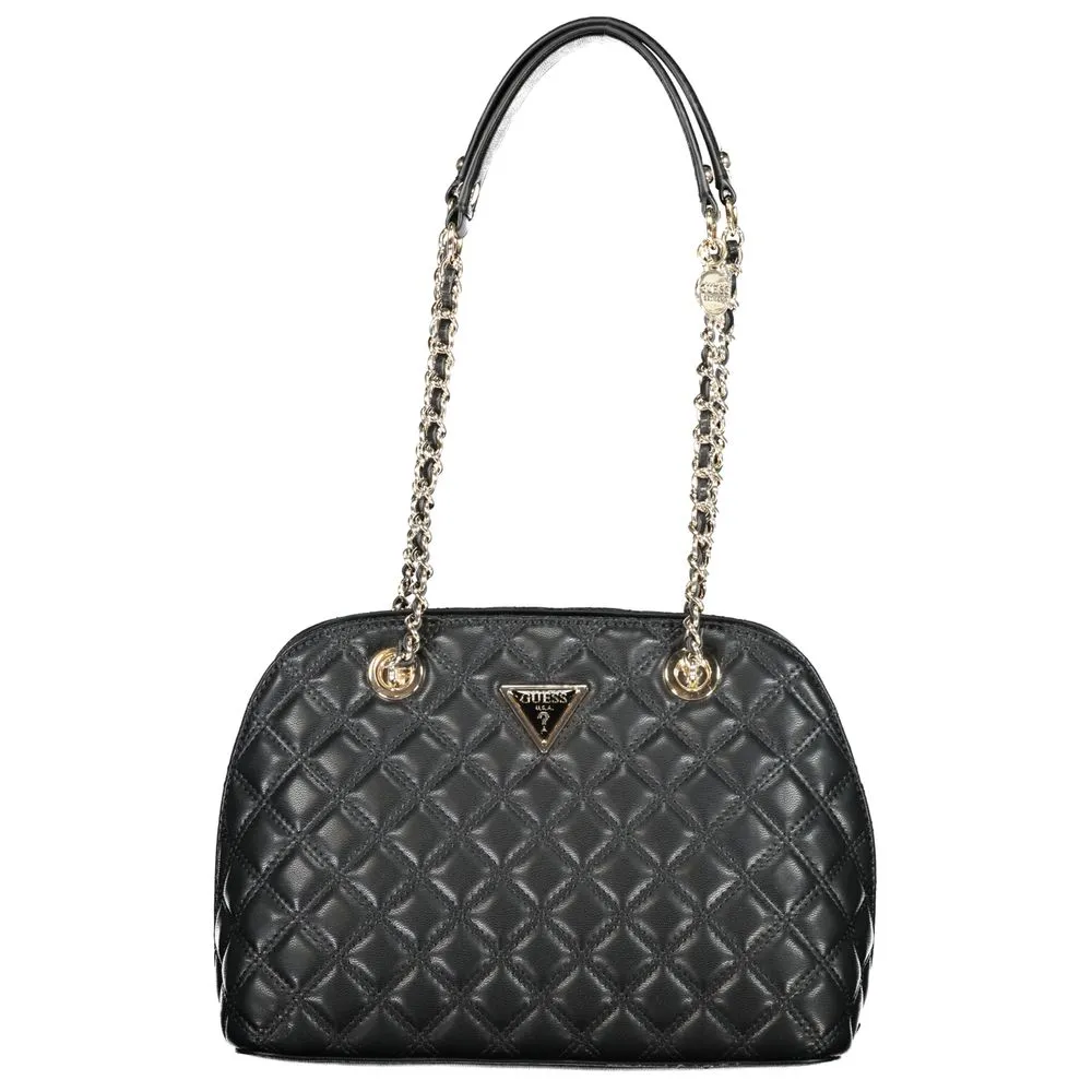 Guess Jeans Women's Black Polyethylene Handbag