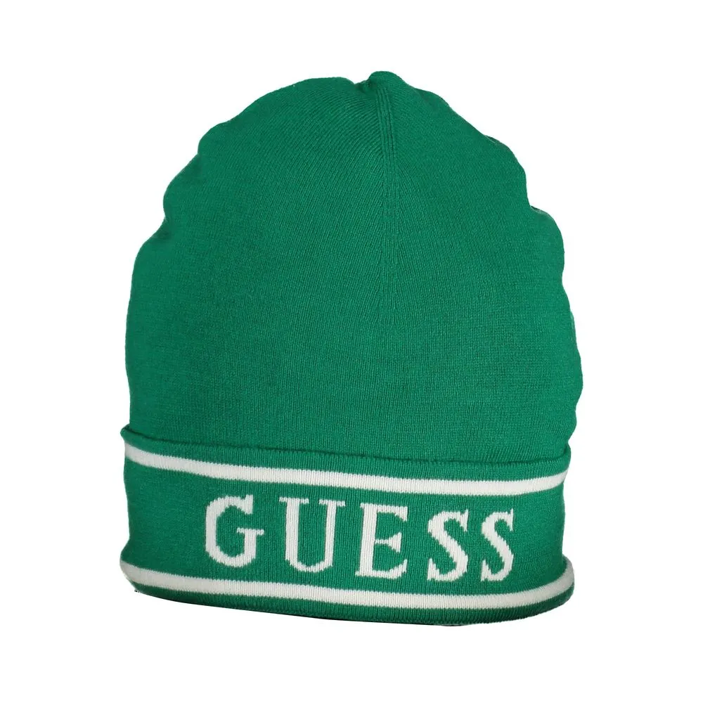 Guess Jeans Women's Green Cotton Hat