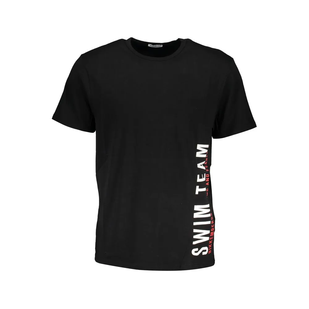 Bikkembergs Men's Black Cotton T-Shirt