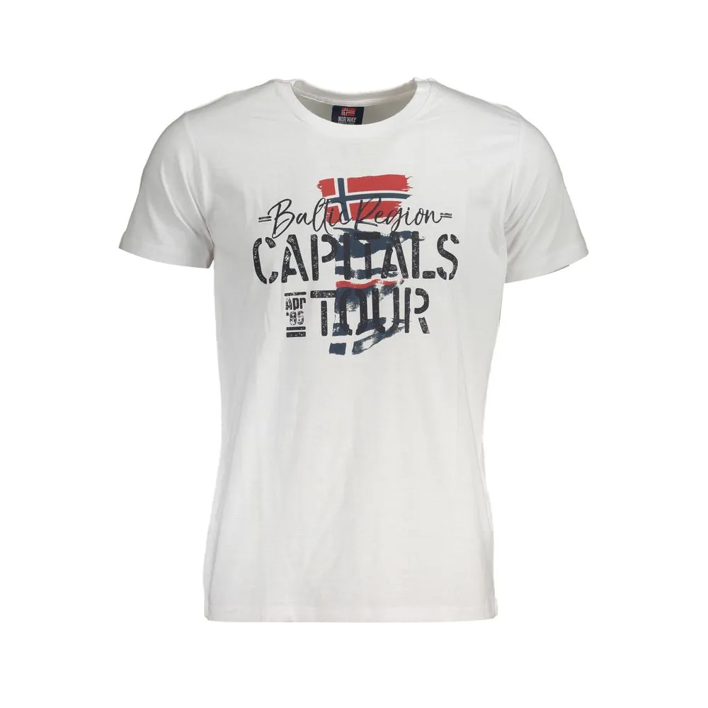 Norway 1963 Men's White Cotton T-Shirt
