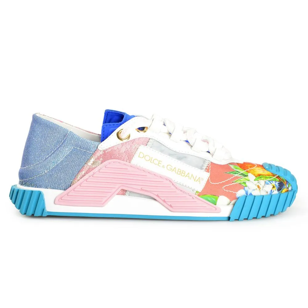 Dolce & Gabbana Women's Multicolor Cotton Sneaker