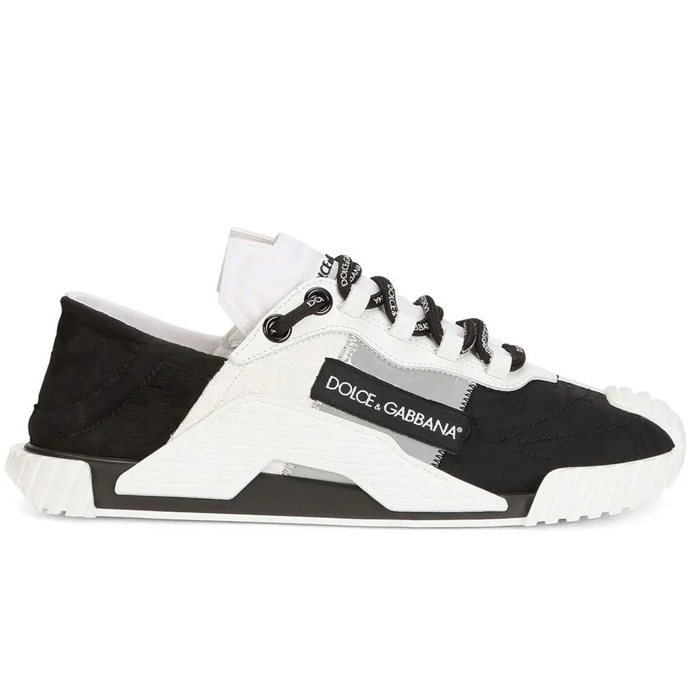 Dolce & Gabbana Men's Black Cotton Sneaker