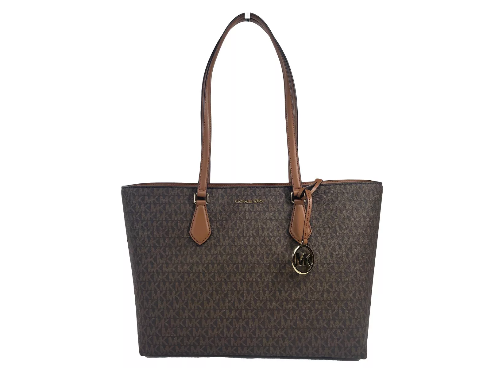 Michael Kors Women's Large Sheila MF Tote Shoulder Bag Purse Brown