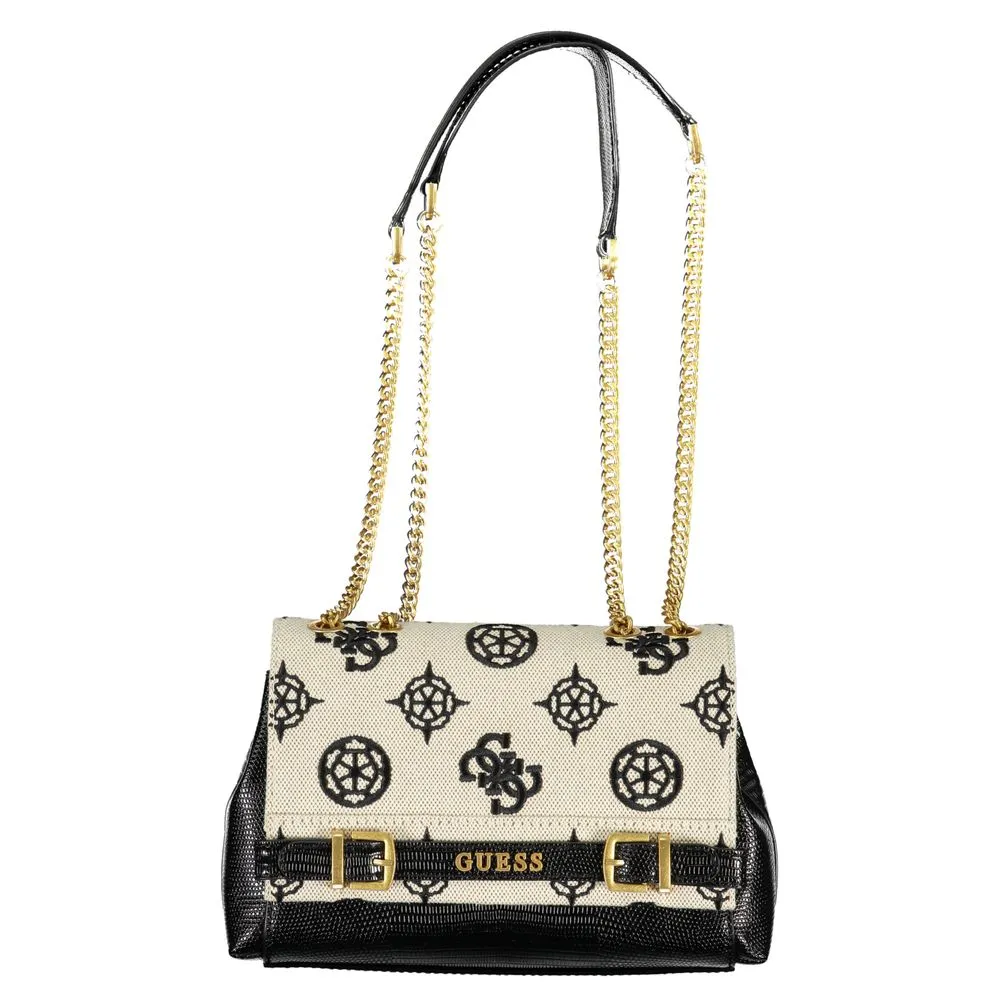 Guess Jeans Women's Black Cotton Handbag