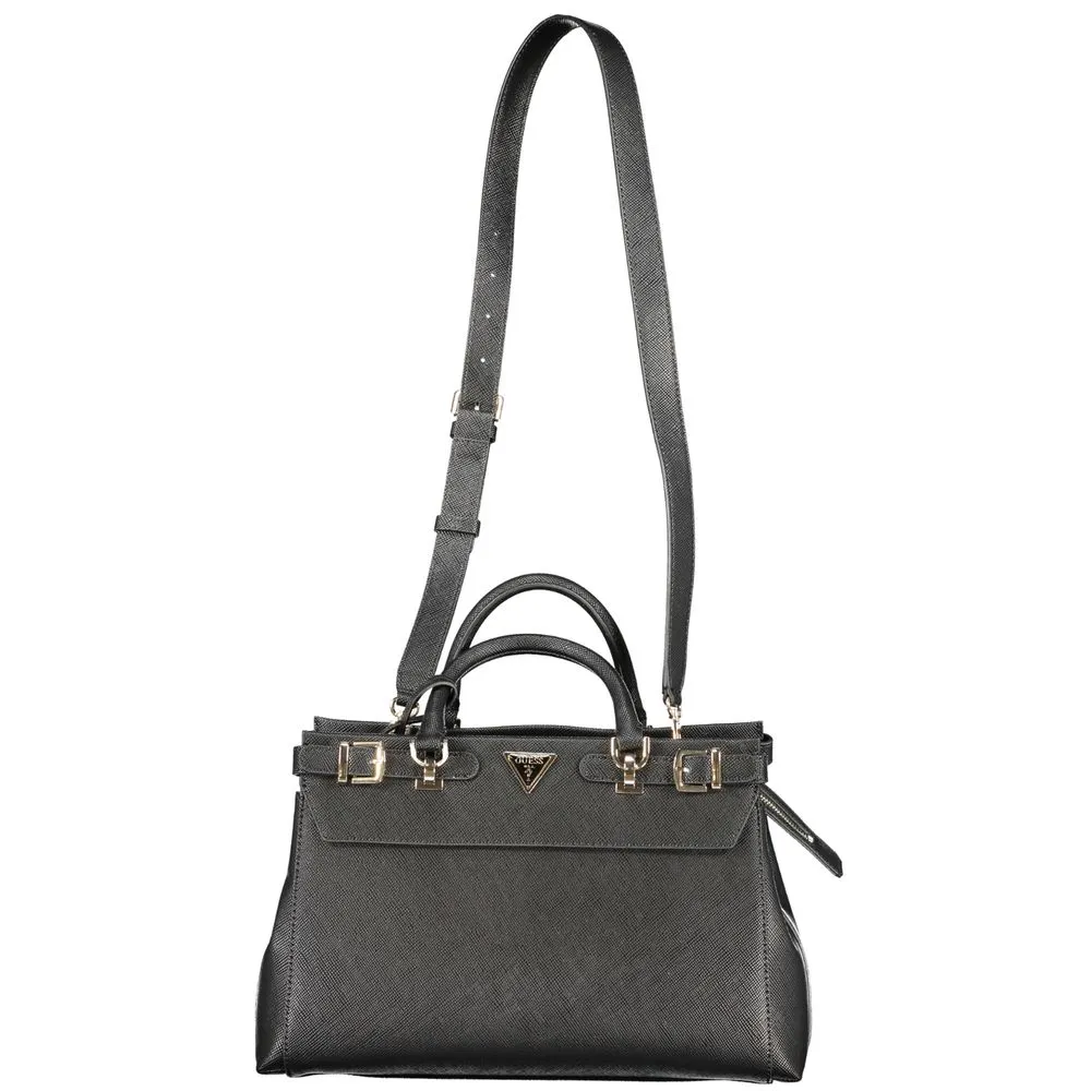 Guess Jeans Women's Black Polyethylene Handbag