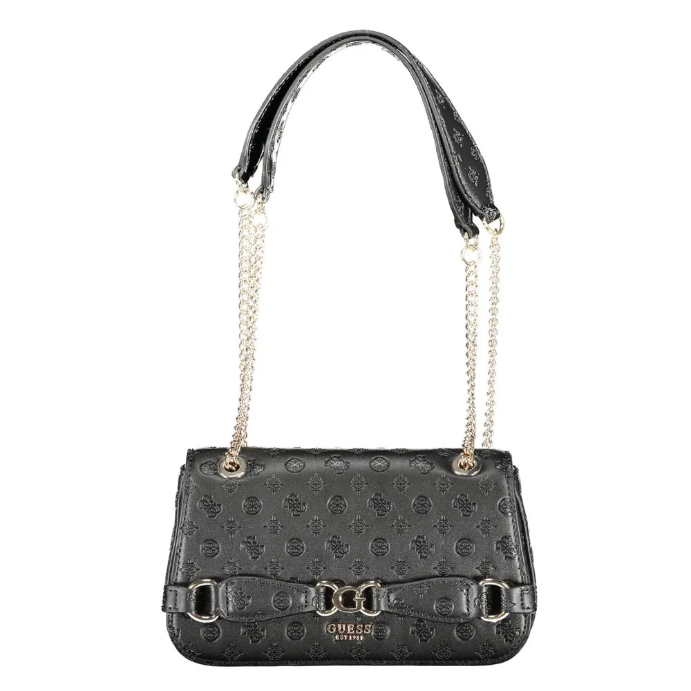 Guess Jeans Women's Black Polyethylene Handbag