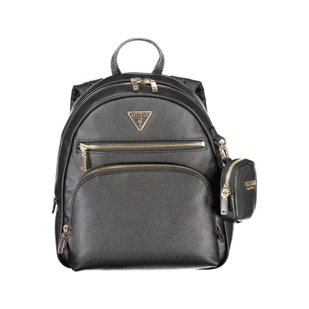 Guess Jeans Women's Black Polyethylene Backpack