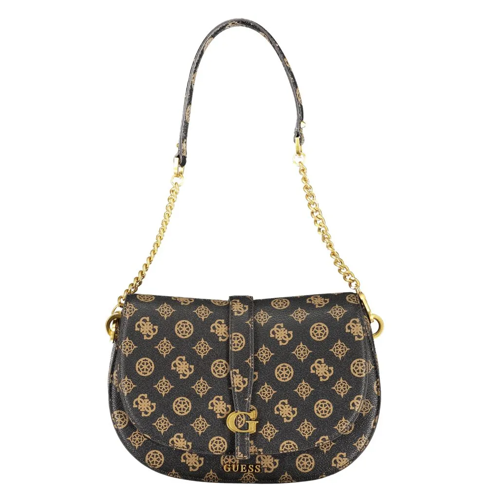Guess Jeans Women's Brown Polyethylene Handbag