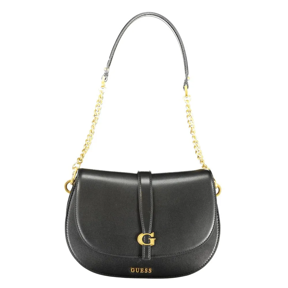 Guess Jeans Women's Black Polyethylene Handbag