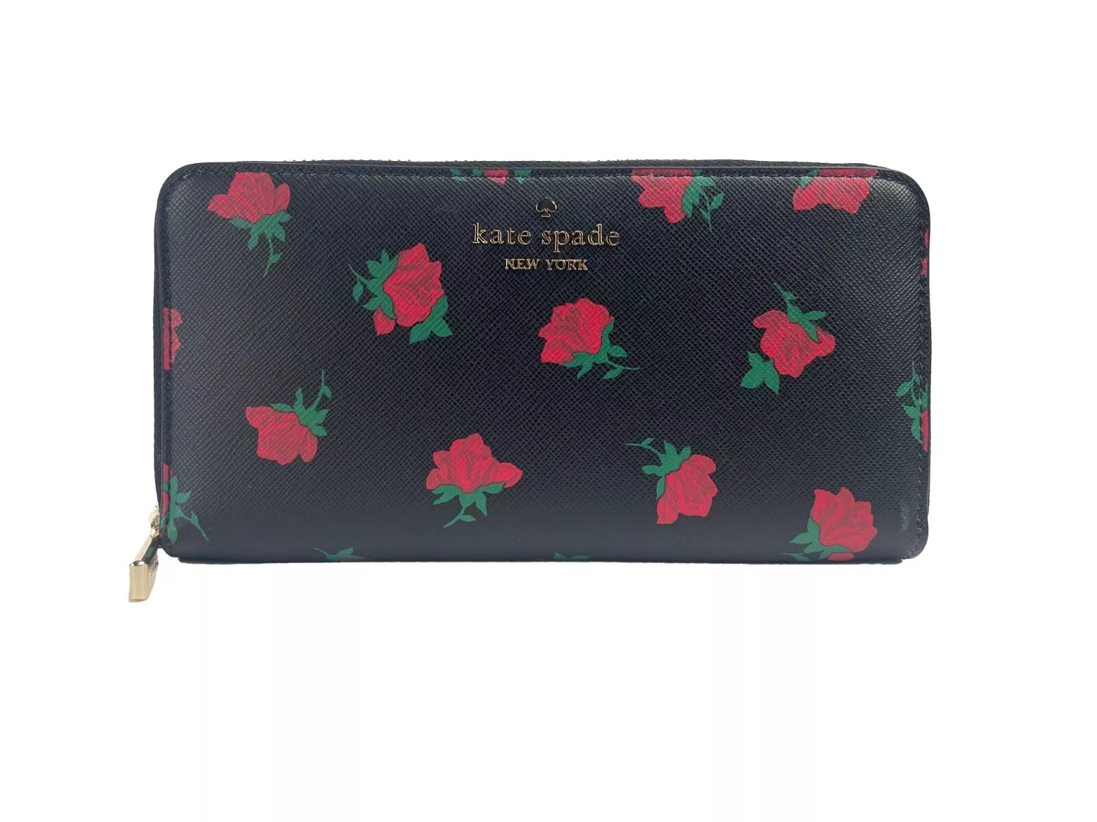 Kate Spade Women's Madison Rose Leather Large Continental Wallet