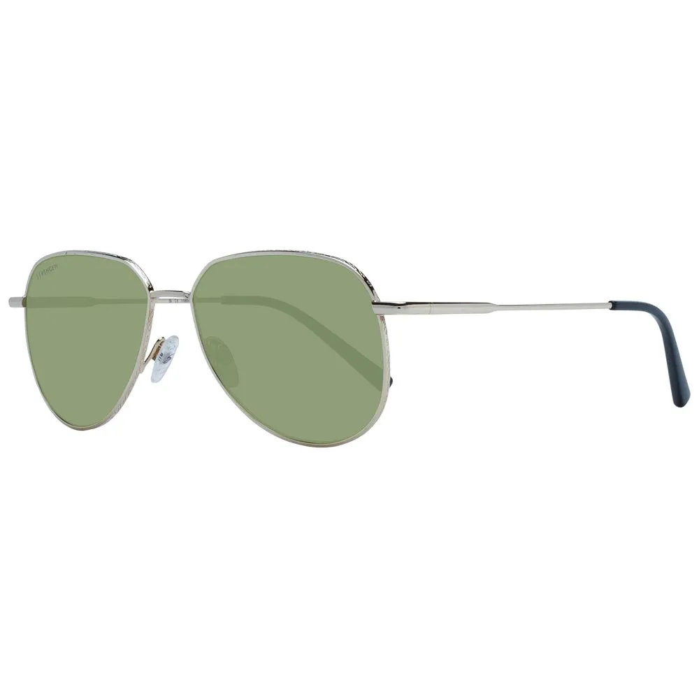Serengeti Unisex Gold Unisex Sunglasses