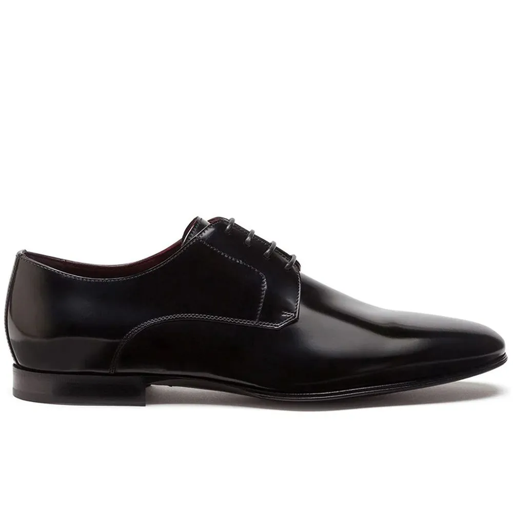 Dolce & Gabbana Men's Black Leather Di Calfskin Formal