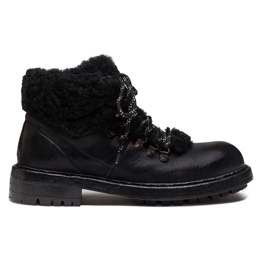 Dolce & Gabbana Men's Black Leather Di Calfskin Boot