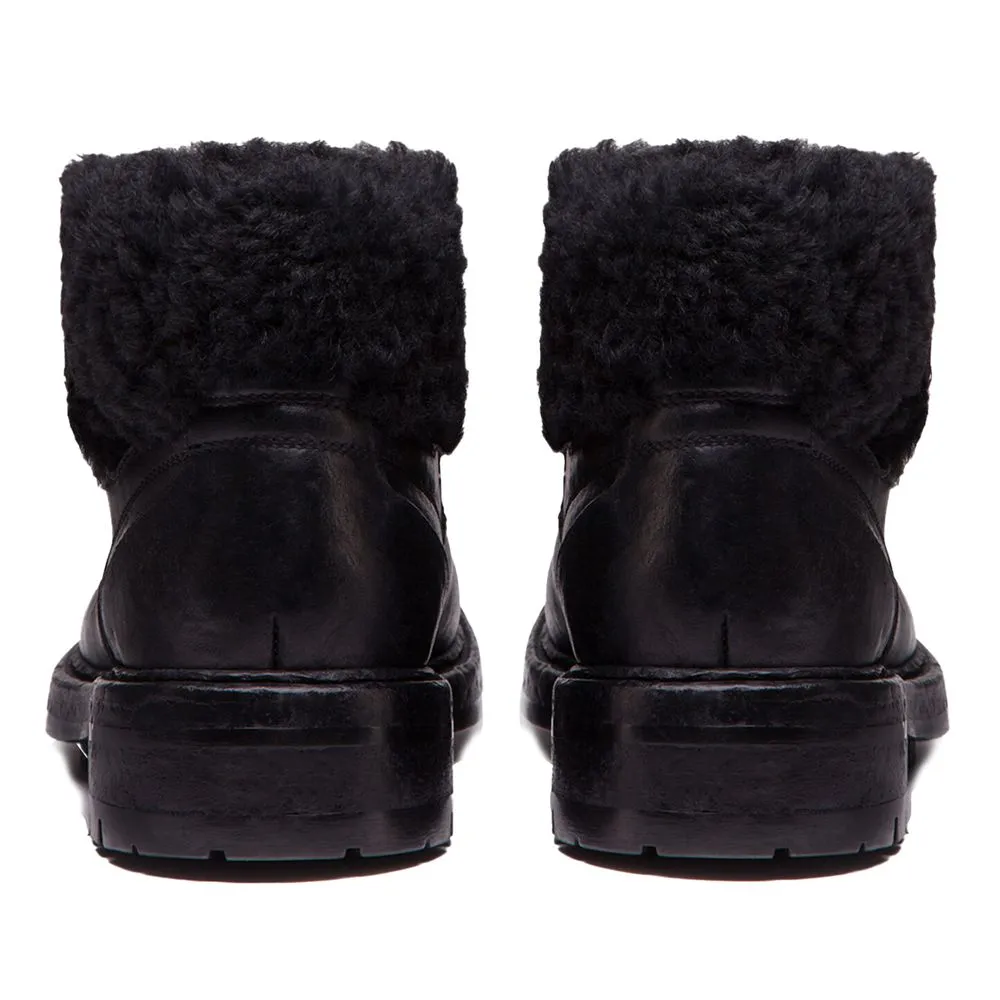 Dolce & Gabbana Men's Black Leather Di Calfskin Boot