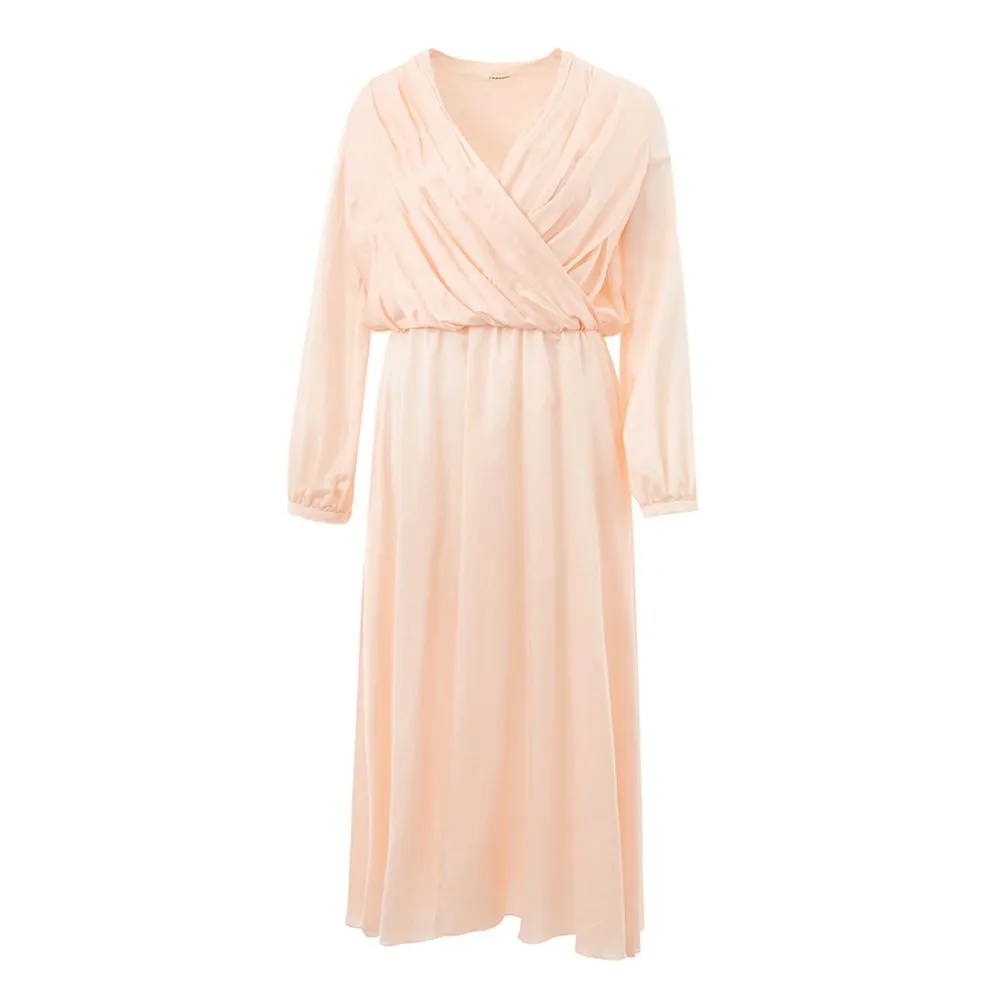 Lardini Women's Silken Elegance Pink Dress