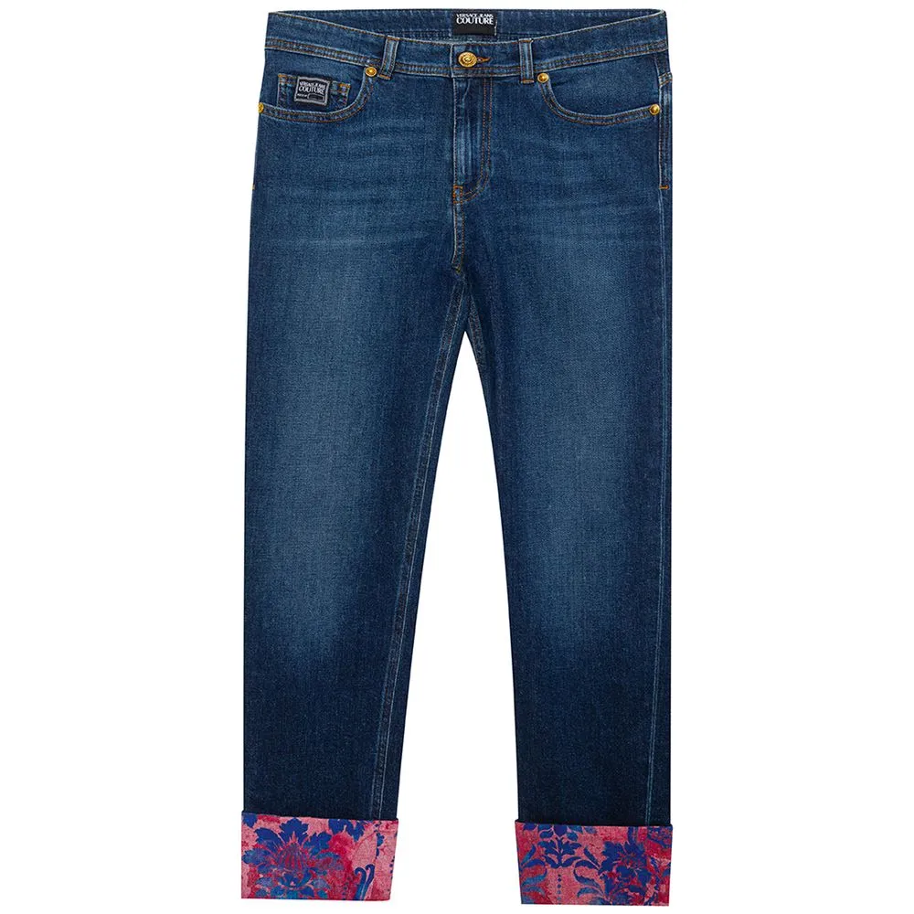 Versace Jeans Women's Elegant Blue Cotton Denim from Versace Jeans
