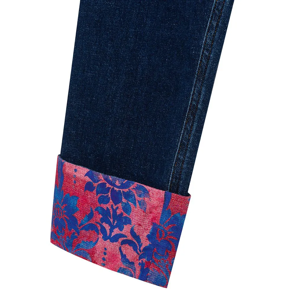Versace Jeans Women's Elegant Blue Cotton Denim from Versace Jeans