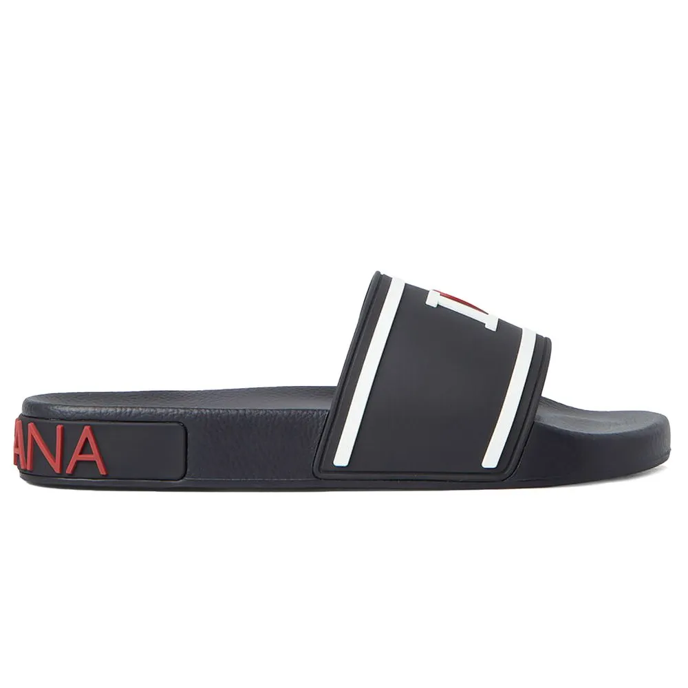 Dolce & Gabbana Women's Black Polyethylene Sandal