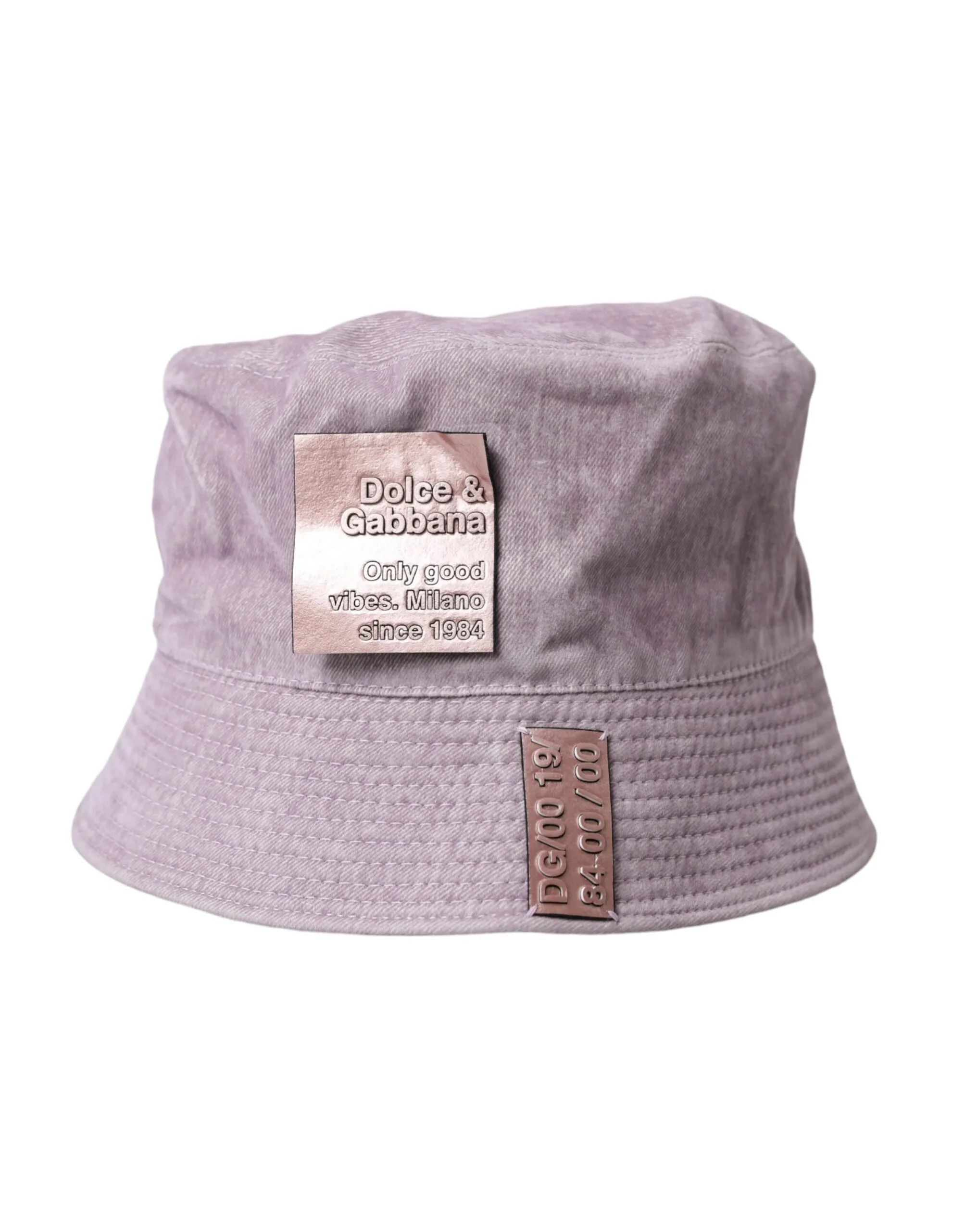 Dolce & Gabbana Men's Light Brown Nylon Canvas Bucket Hat Men