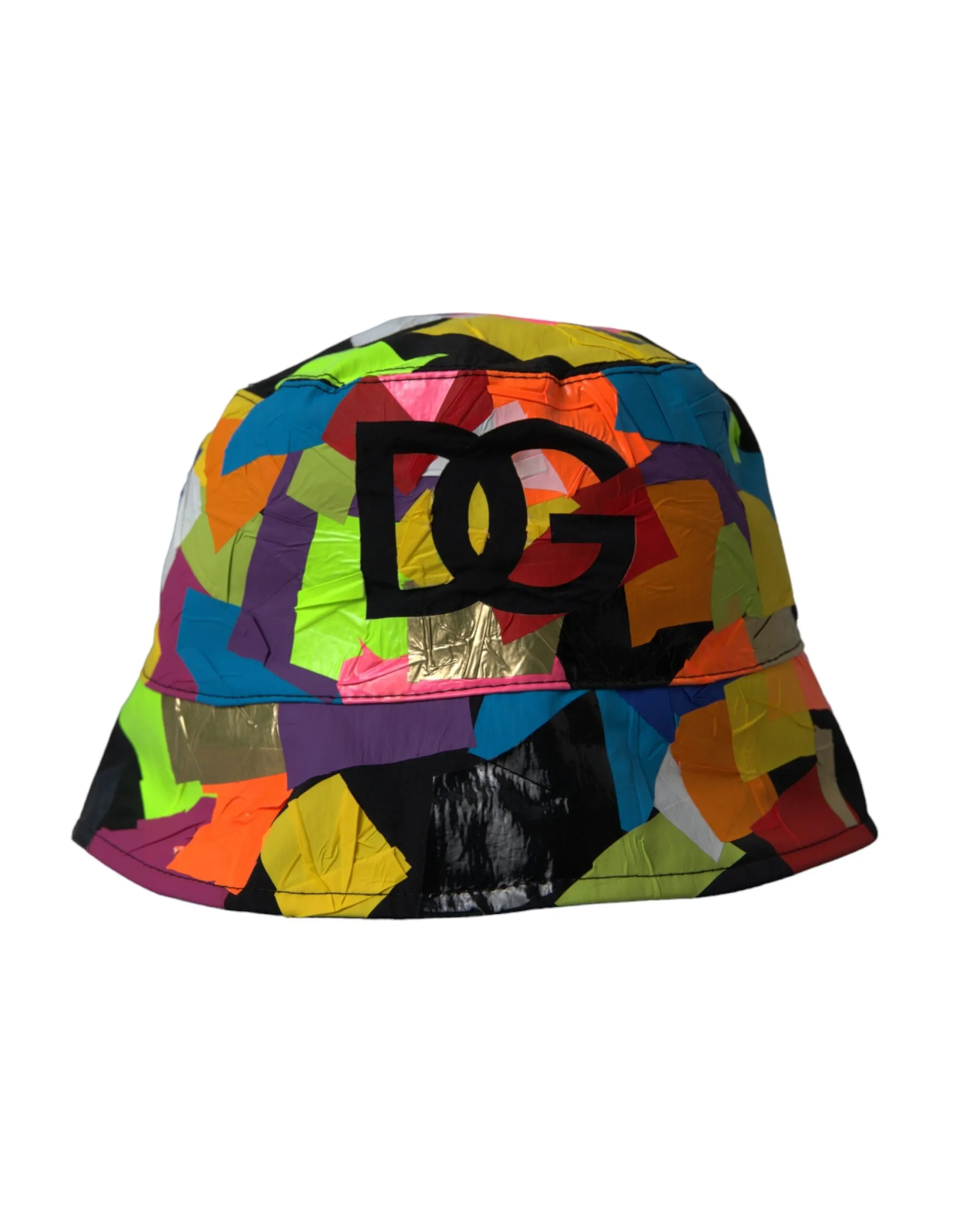 Dolce & Gabbana Men's Multicolor Sticky Notes Logo Bucket Hat Men