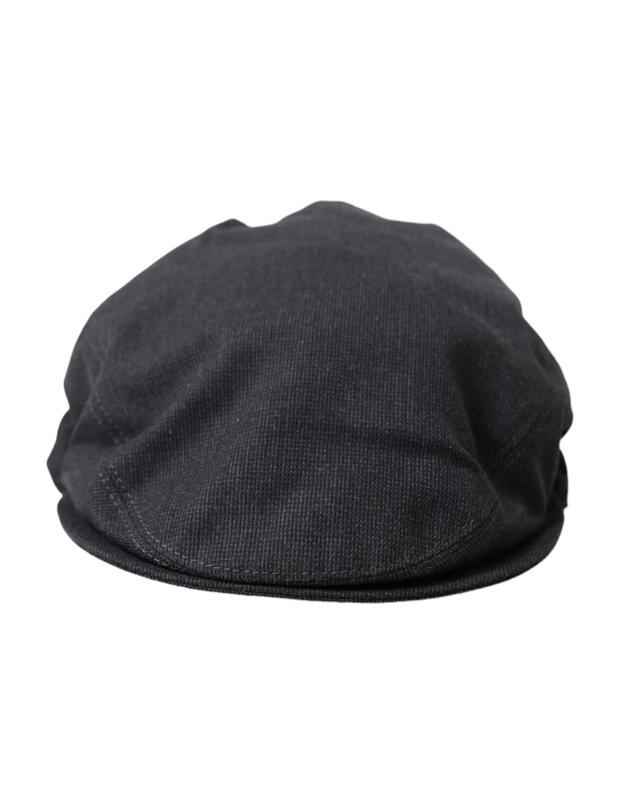 Dolce & Gabbana Men's Gray Cotton Cloth Newsboy Hat Men